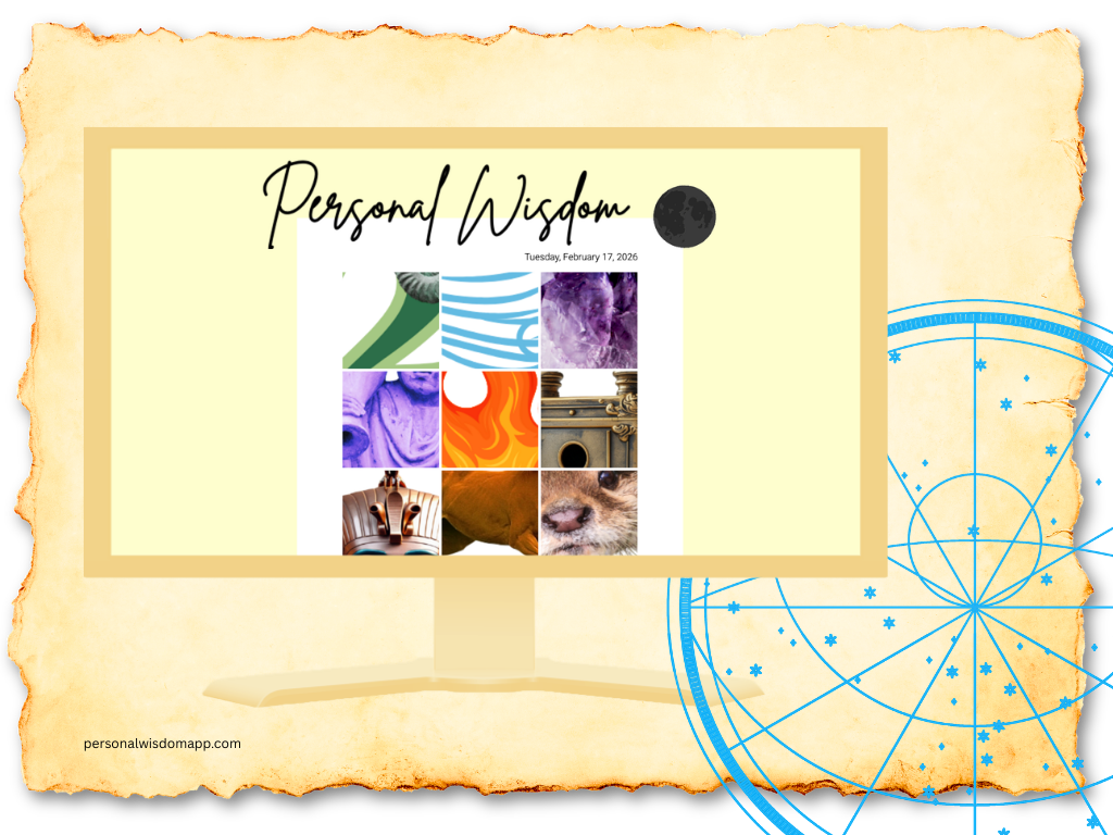 Personal Wisdom App is a self-inquiry tool that reveals the depth of an individual's personality through the collective wisdom of diverse astrological traditions. Interpreted through AI-driven pattern analysis, it presents ancient astrological knowledge in a form that supports personal reflection, self-understanding, and meaningful connection.